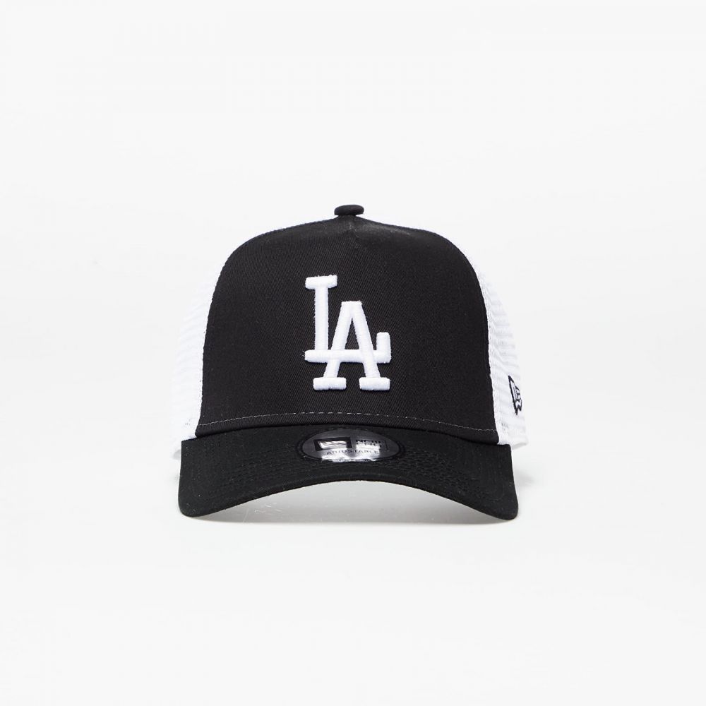 Šiltovka New Era Cap 9Forty Clean Trucker Los Angeles Dodgers Black/ White Universal