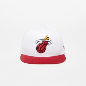 New Era Miami Heat White Crown Team 9FIFTY Snapback Cap White