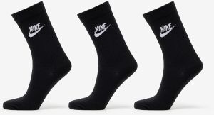 Nike Sportwears Everyday Essential Crew 3-Pack Socks Black/ White S
