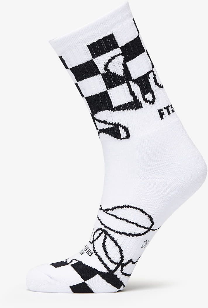 Footshop The Nju Checker Socks Black/ White 36-38