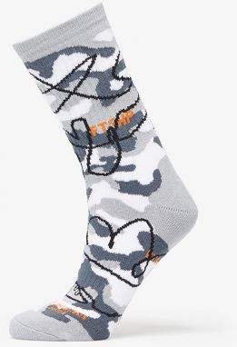Footshop The Basketball Socks Gray Camo 36-38