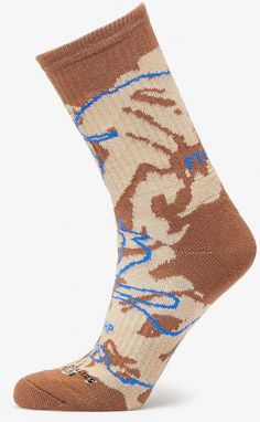 Footshop Giza Desert Socks Camel/ Blue 36-38