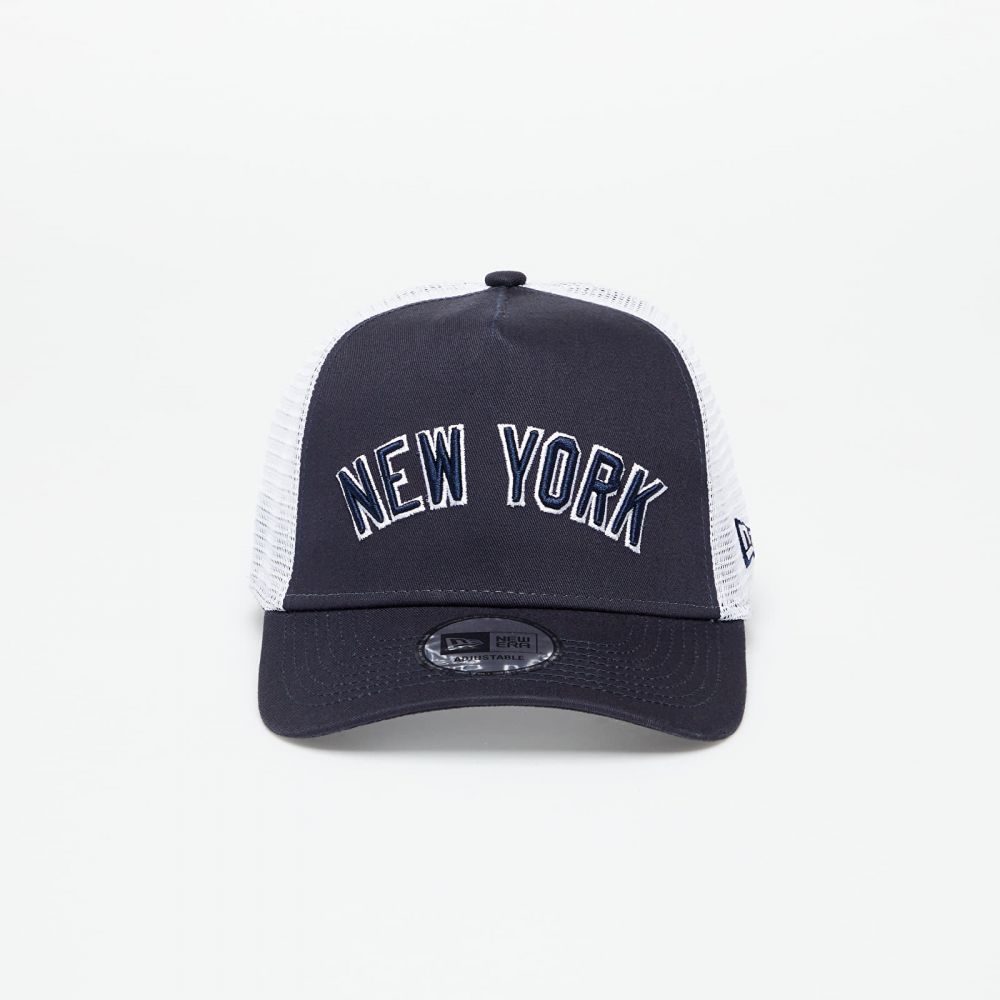 Šiltovka New Era New York Yankees Team Script Trucker Cap Navy/ Optic White Universal