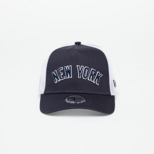 Šiltovka New Era New York Yankees Team Script Trucker Cap Navy/ Optic White Universal