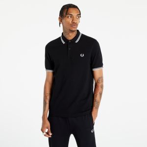 Tričko Fred Perry Twin Tipped Fred Perry Shirt Black M