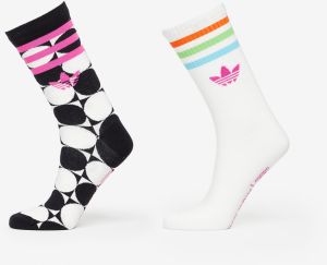 adidas x RICH MNISI Pride Sock 2-Pack Black/ Off White