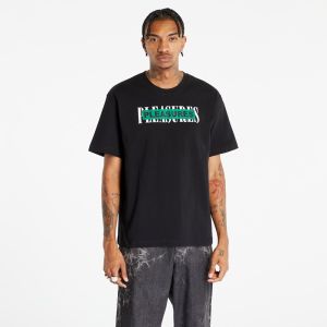 PLEASURES Doubles Heavyweight Short Sleeve Tee Black