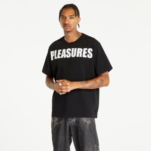 PLEASURES Expand Heavyweight Short Sleeve Tee Black