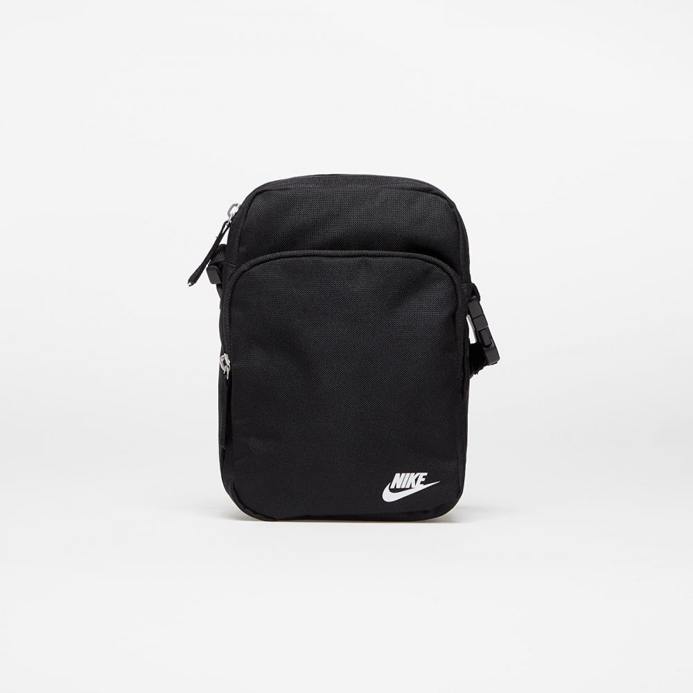 Nike Heritage Crossbody Bag Black/ Black/ White 4 l