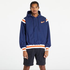 Nike Authentics Woven Lined 1/2-Zip Hoodie Midnight Navy