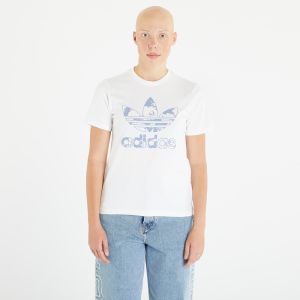 adidas Tee White/ Ambient Sky