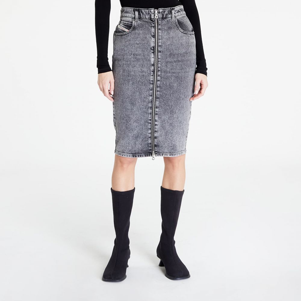 Diesel De-Pencil-Z Skirt Black/ Blue M/27