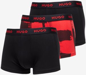 Hugo Boss Logo-Waistband Stretch Trunks 3-Pack Multi