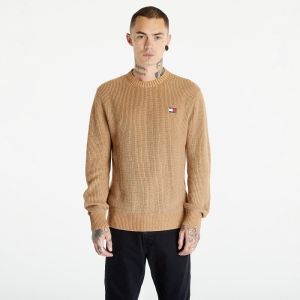 Tommy Jeans Regular Tonal Bad Sweater Tawny Sand