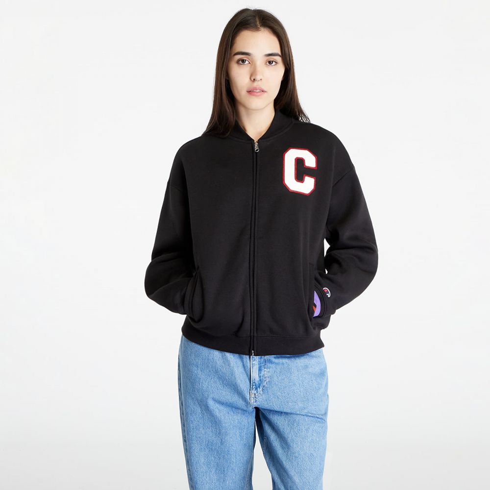 Mikina Champion Bomber Sweatshirt Black S