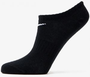 Nike Everyday Cotton Lightweight No Show Socks 3-Pack Black 34-38