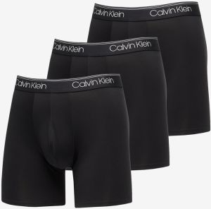 Calvin Klein Microfiber Stretch Boxer 3-Pack Black