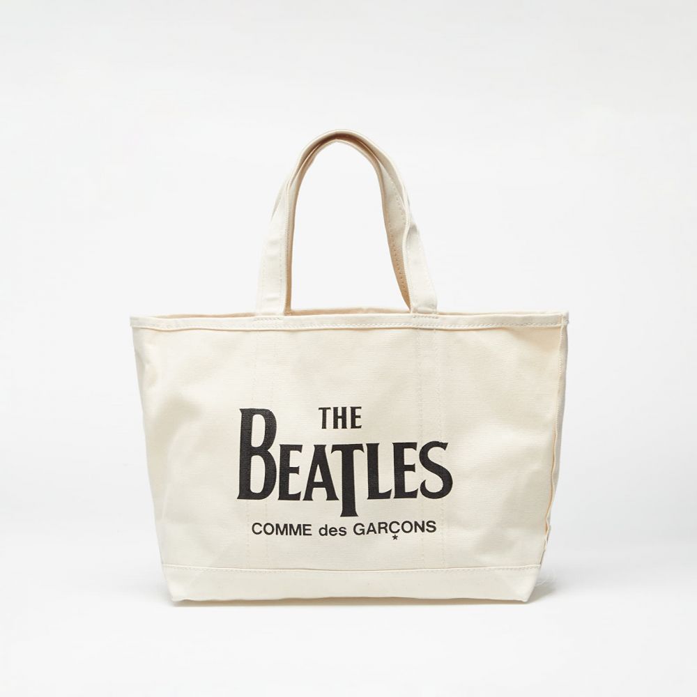 Comme des Garçons x The Beatles Shopper Bag Beige Universal