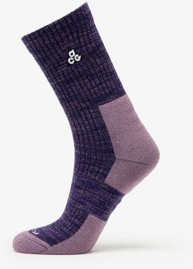 Nike ACG Everyday Cushioned Crew Socks 1-Pack Purple Ink/ Black/ Violet