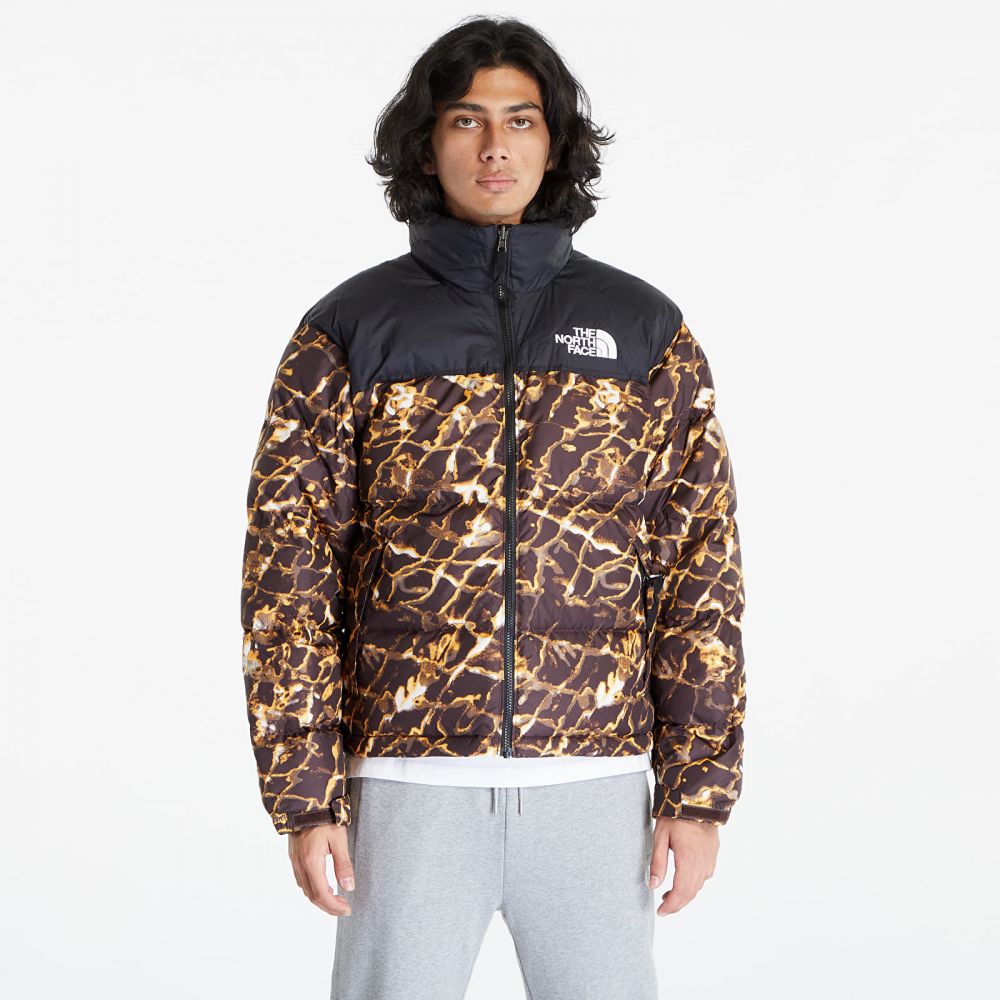 Bunda The North Face M 1996 Retro Nuptse Jacket Coal Brown Wtrdstp/ TNF Black S