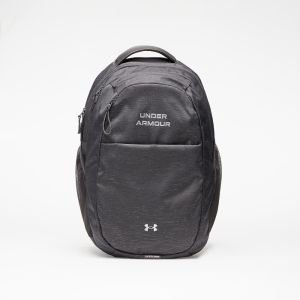 Under Armour Hustle Signature Backpack Jet Gray/ Jet Gray/ Metallic Silver