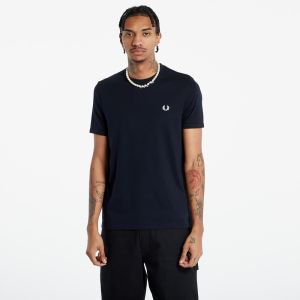 Tričko FRED PERRY Ringer T-Shirt Navy S