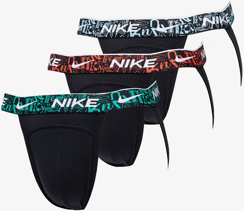 Nike Dri-FIT Everyday Cotton Stretch Jock Strap 3-Pack Multicolor