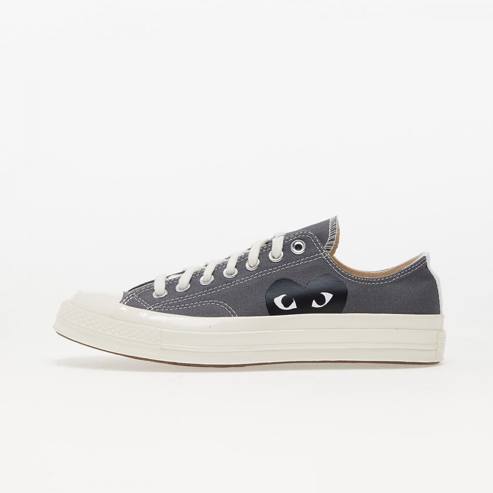 Tenisky Converse x Comme des Garçons PLAY Chuck 70 OX Gray/ Black/ Egret EUR 42