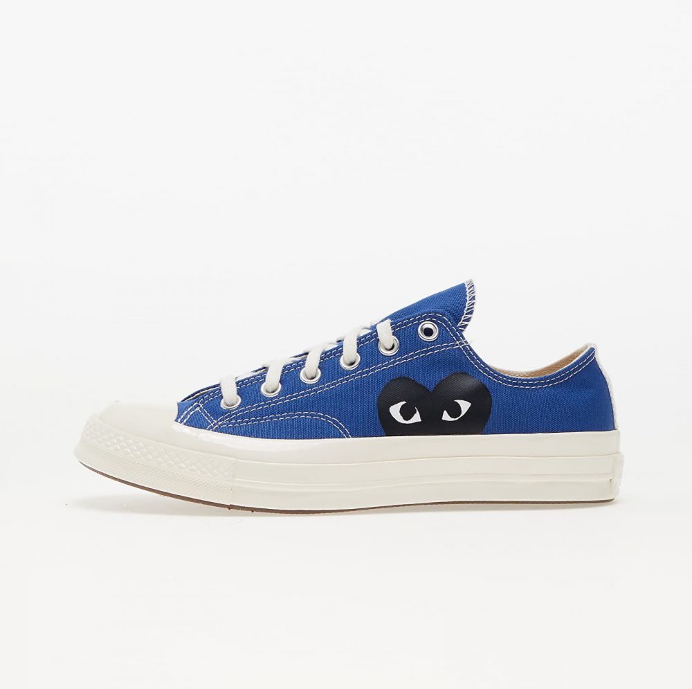 Tenisky Converse x Comme des Garçons PLAY Chuck 70 OX Blue/ Black/ Egret EUR 41.5