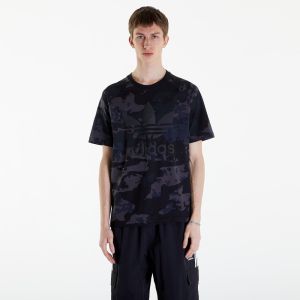 adidas Camo Trefoil Tee Black