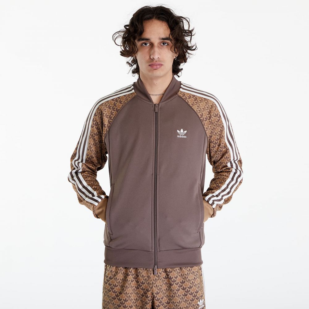 Mikina adidas SSTR Classic Mono Track Top Earth Strata S