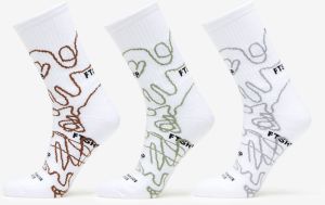 Footshop The Bubble Socks 3-Pack Multicolour 36-38