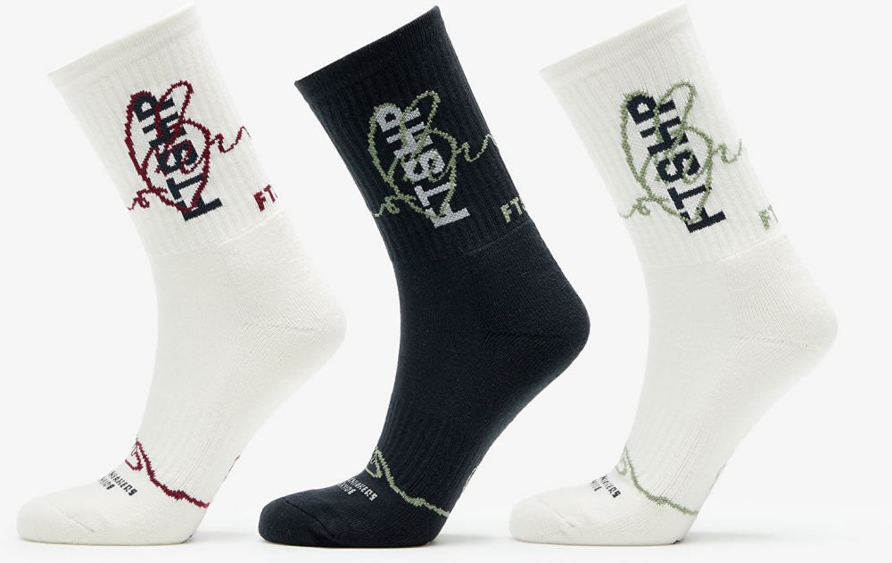 Footshop The Everyday Socks 3-Pack Multicolour 36-38