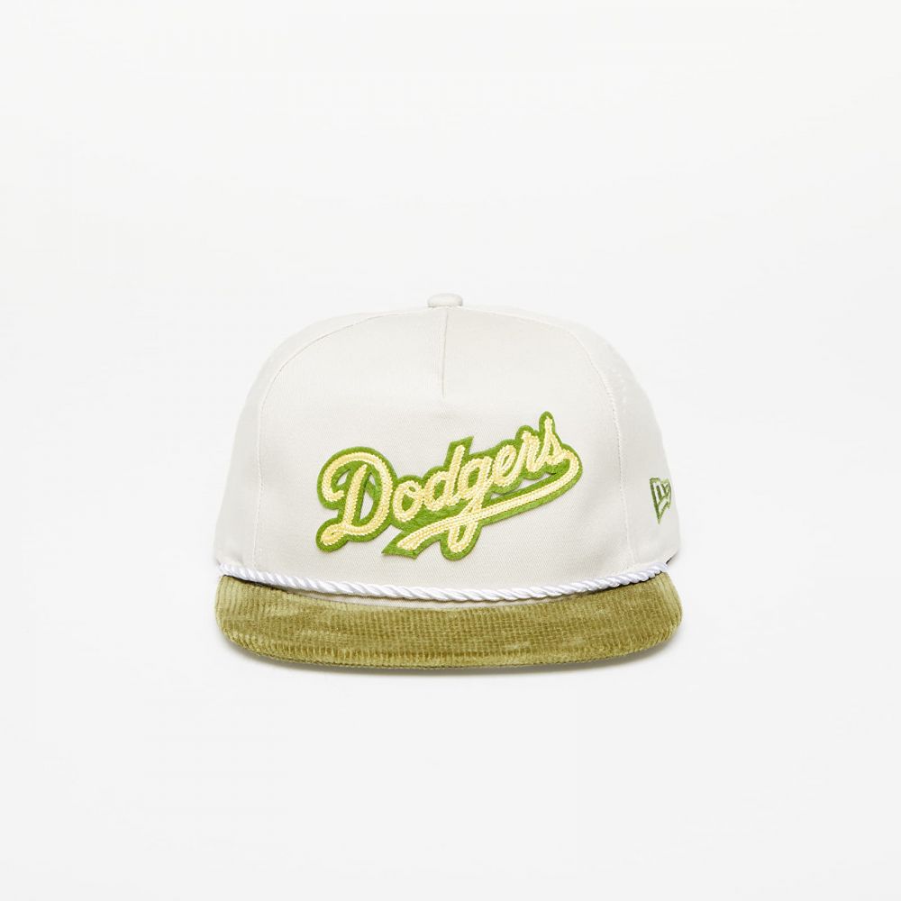 Šiltovka New Era Los Angeles Dodgers Cord Golfer Snapback Cap Stone/ Green S-M