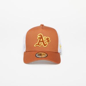 New Era Oakland Athletics Boucle Trucker Cap Brown