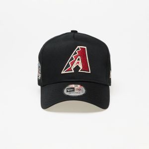 New Era Arizona Diamondbacks World Series Patch 9FORTY E-Frame Adjustable Cap Black/ Kelly Green