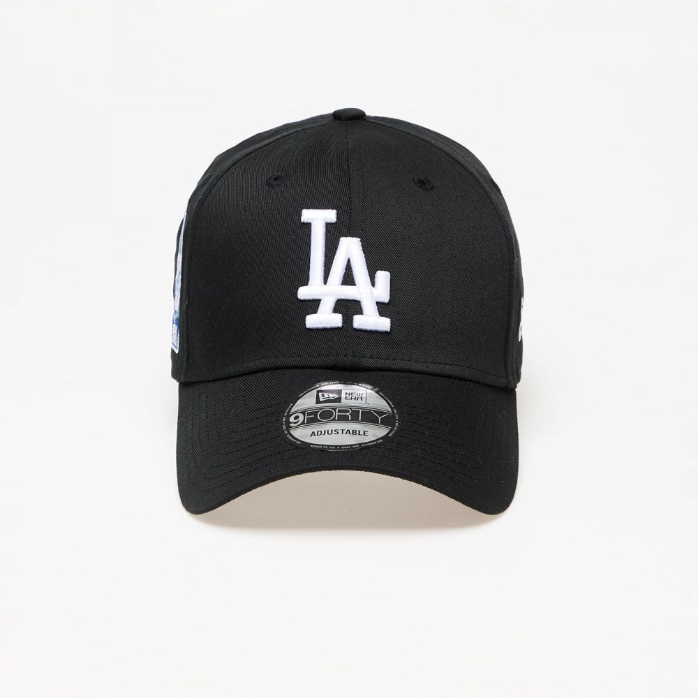 Šiltovka New Era Los Angeles Dodgers World Series Patch 9FORTY Adjustable Cap Black Universal