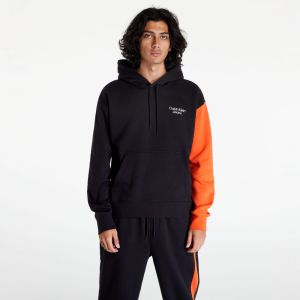 Calvin Klein Stacked Hoodie Black