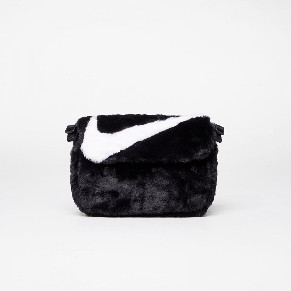 Nike Sportswear Futura 365 Faux Fur Crossbody Black/ Black/ White Universal