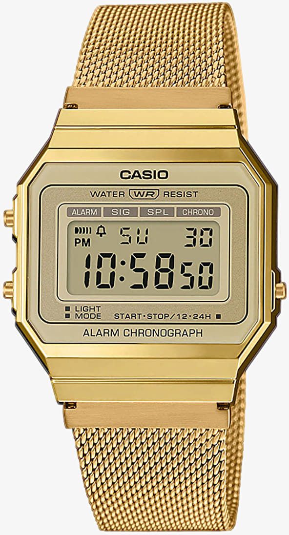 Hodinky Casio A700WEMG-9AEF Gold Universal