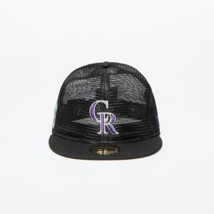Šiltovka New Era Colorado Rockies Mesh Patch 59FIFTY Fitted Cap Black 7 1/8