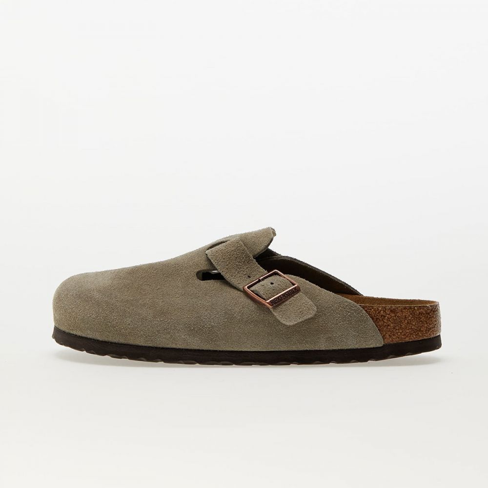 Tenisky Birkenstock Boston Soft Footbed Velvet Taupe EUR 39