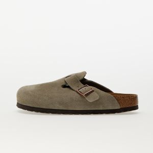 Tenisky Birkenstock Boston Soft Footbed Velvet Taupe EUR 39