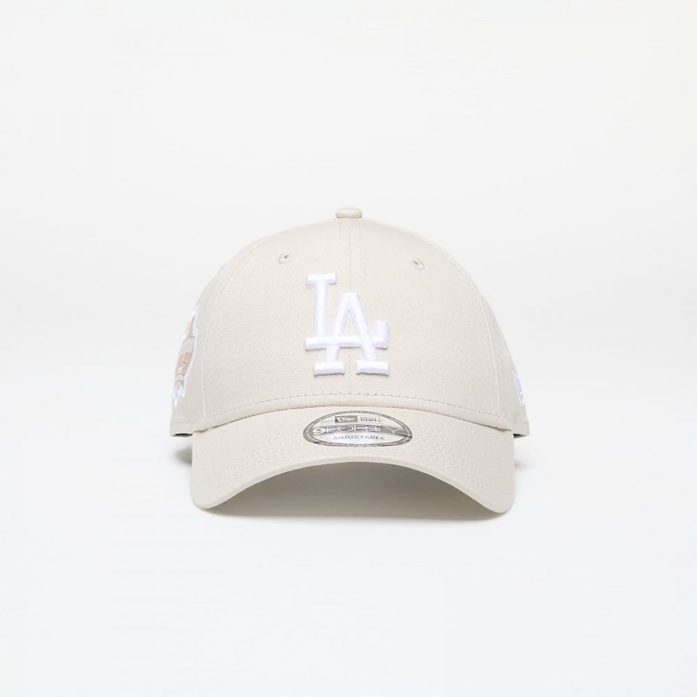 Šiltovka New Era Los Angeles Dodgers MLB Side Patch 9FORTY Adjustable Cap Stone/ White Universal