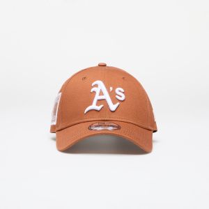 Šiltovka New Era Oakland Athletics MLB Side Patch 9FORTY Adjustable Cap Brown/ White Universal