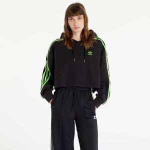 adidas Originals x RICH MNISI Pride Cropped Hoodie Black