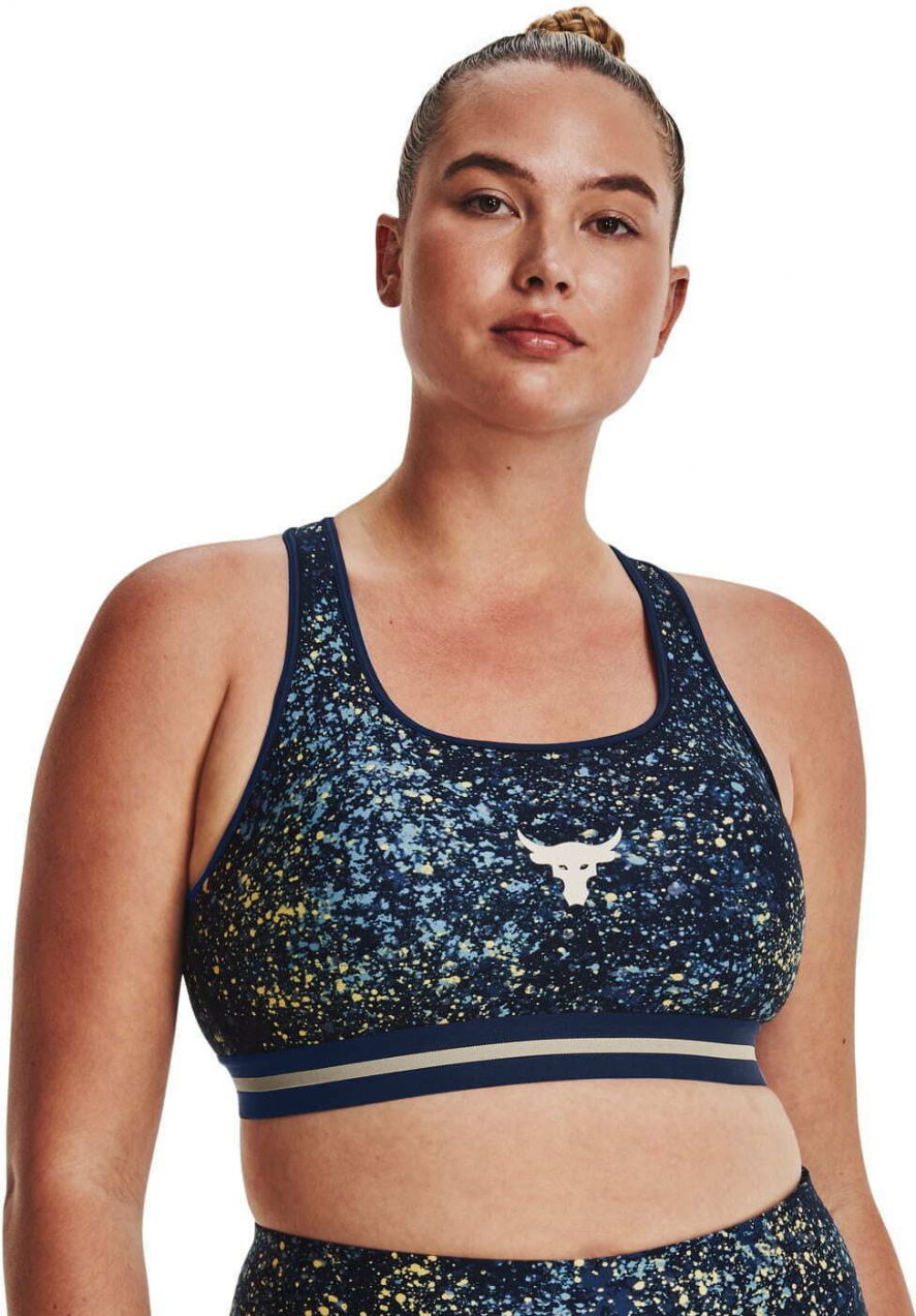 Under Armour Project Rock Bra Navy S