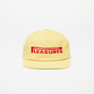 PLEASURES Pit Stop Corduroy Hat Yellow