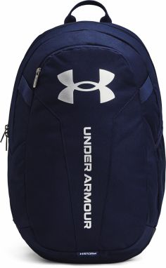 Under Armour Hustle Lite Backpack Midnight Navy/ Midnight Navy/ Metallic Silver