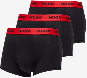 Hugo Boss Trunk 3 Pack Black/ Red S